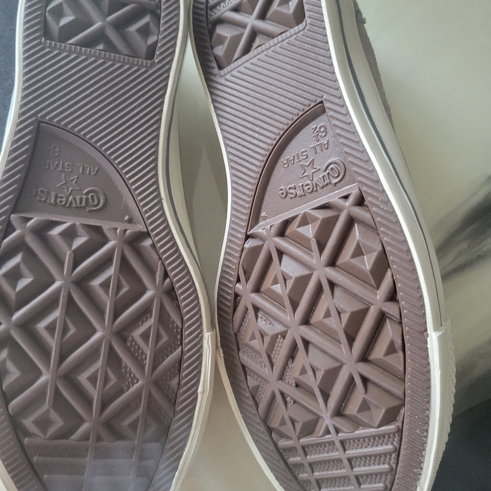Gray Studded Converse - Picture 5 of 5